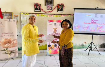 International Women's Day at SD 3 Lodtunduh